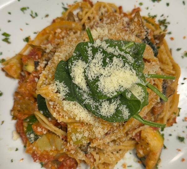 Chicken Pesto Fettuccine