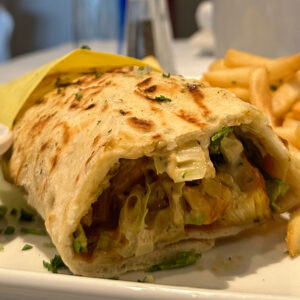 Spicy Chicken Breast Wrap